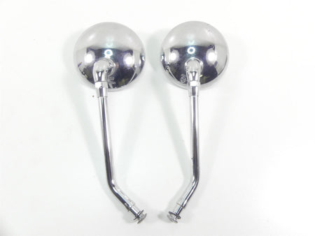 2013 Triumph Rocket 3 Touring Left Right Round Rear View Mirror Set T2066682 {{ shop.shopifyCountryName }} - Mototech271
