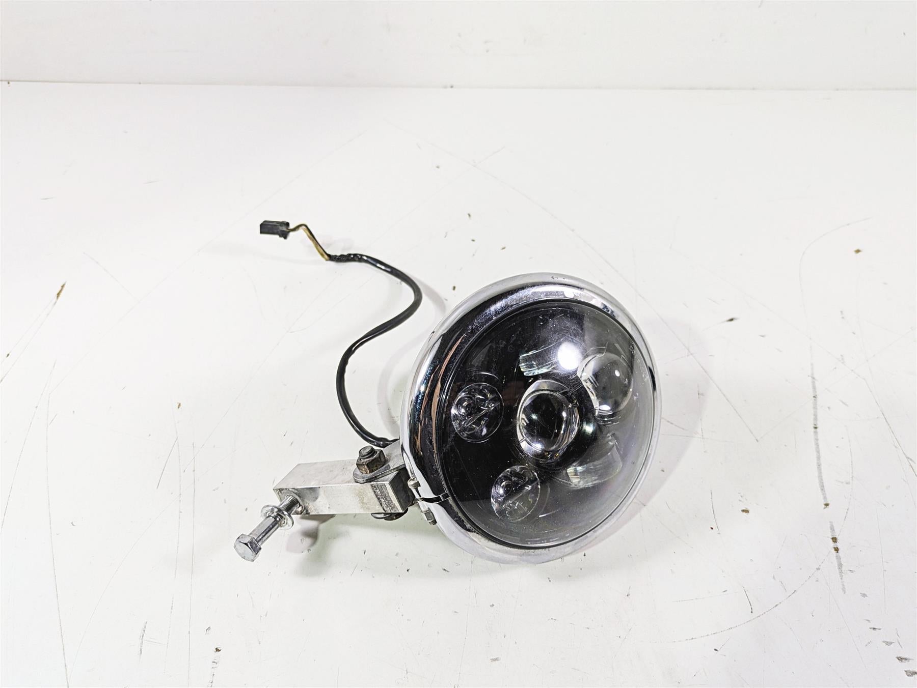 2015 Harley FXDL Dyna Low Rider Head Light Lamp & Led Bulb & Long Mount 69774-07 {{ shop.shopifyCountryName }} - Mototech271