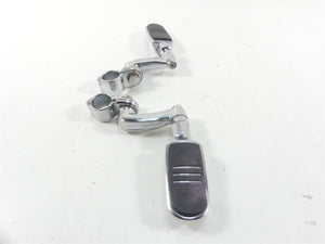 2012 Harley Touring FLHX Street Glide Adjustable Chrome Highway Foot Peg Set | Mototech271