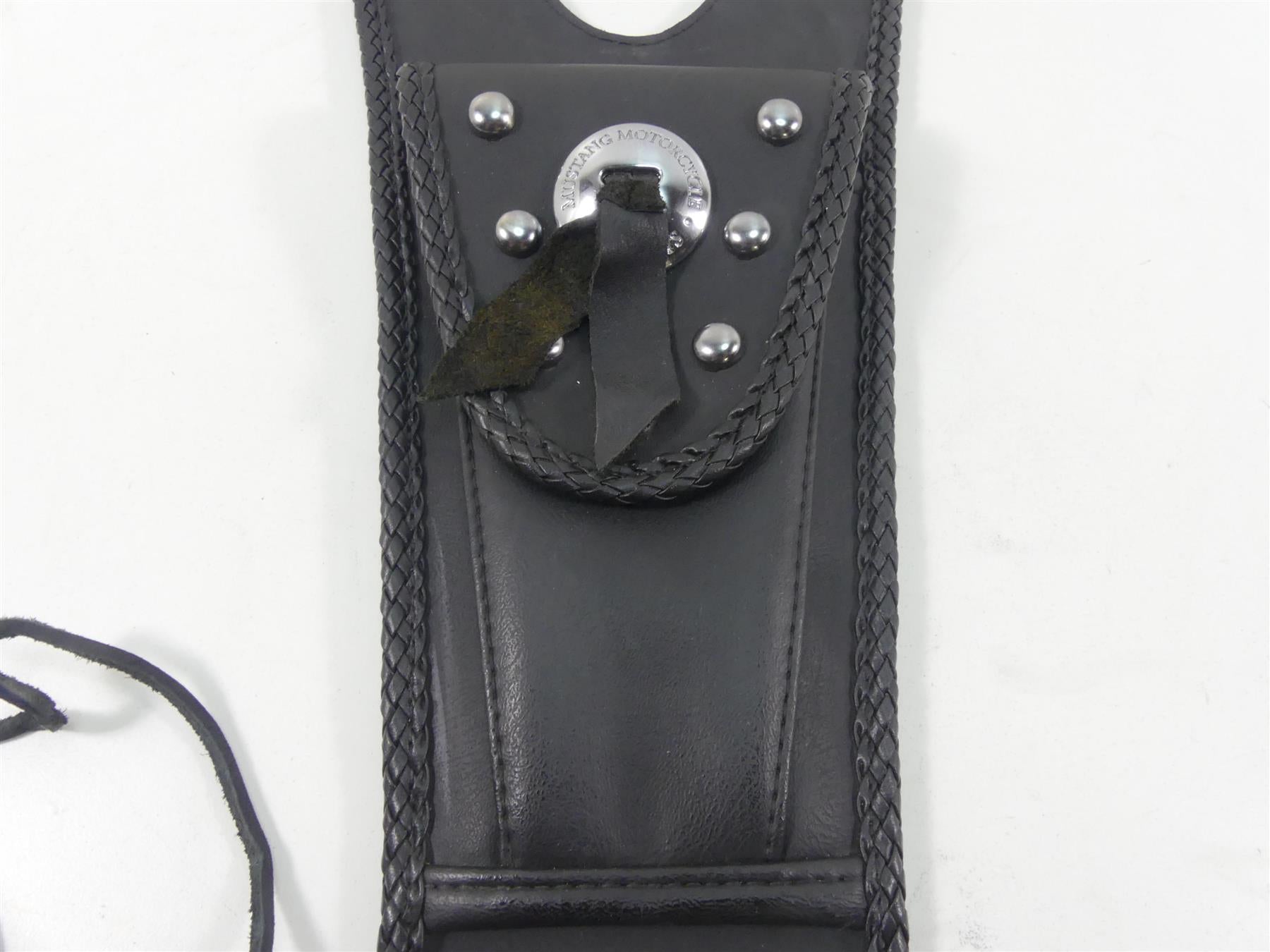 2002 Honda VTX1800 C Mustang Motorcycle Upper Tank Leather Cover 93345 {{ shop.shopifyCountryName }} - Mototech271