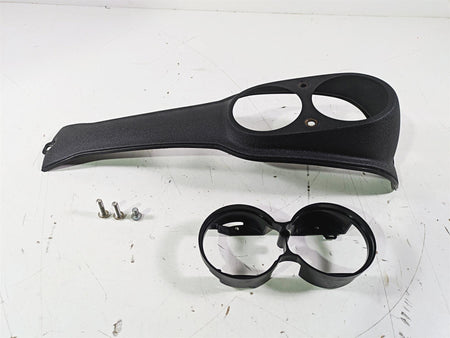 2015 Harley FXDL Dyna Low Rider Tank Dash Console Cover Wrinkle Black 70900387 {{ shop.shopifyCountryName }} - Mototech271