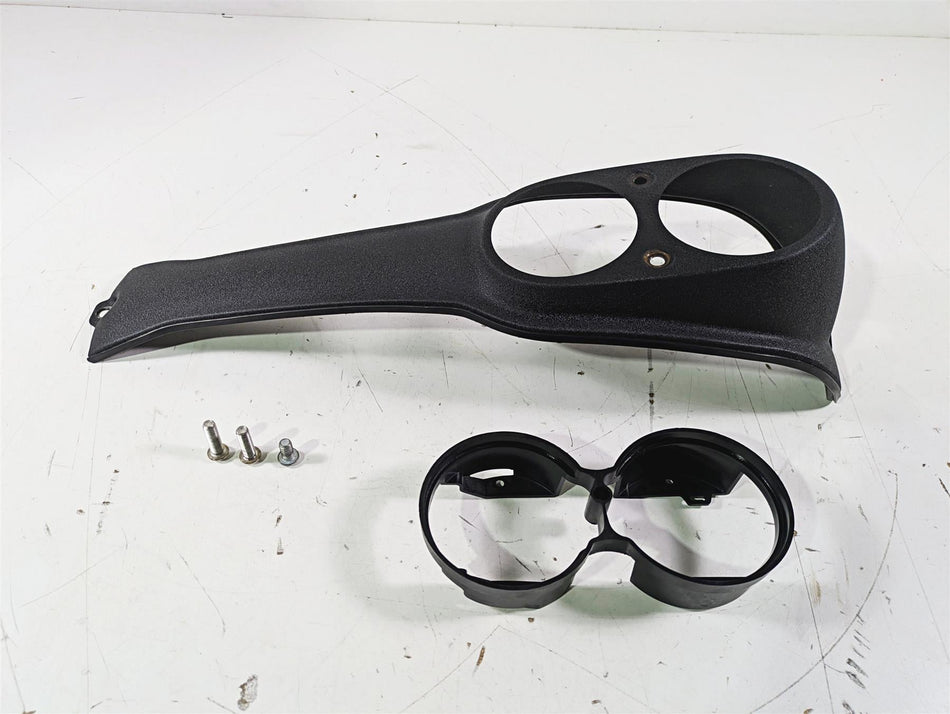 2015 Harley FXDL Dyna Low Rider Tank Dash Console Cover Wrinkle Black 70900387 {{ shop.shopifyCountryName }} - Mototech271