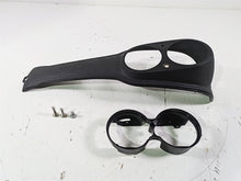 Load image into Gallery viewer, 2015 Harley FXDL Dyna Low Rider Tank Dash Console Cover Wrinkle Black 70900387 | Mototech271
