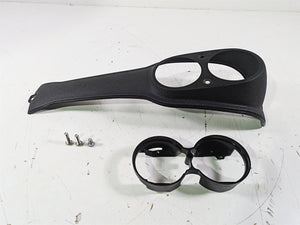 2015 Harley FXDL Dyna Low Rider Tank Dash Console Cover Wrinkle Black 70900387 | Mototech271