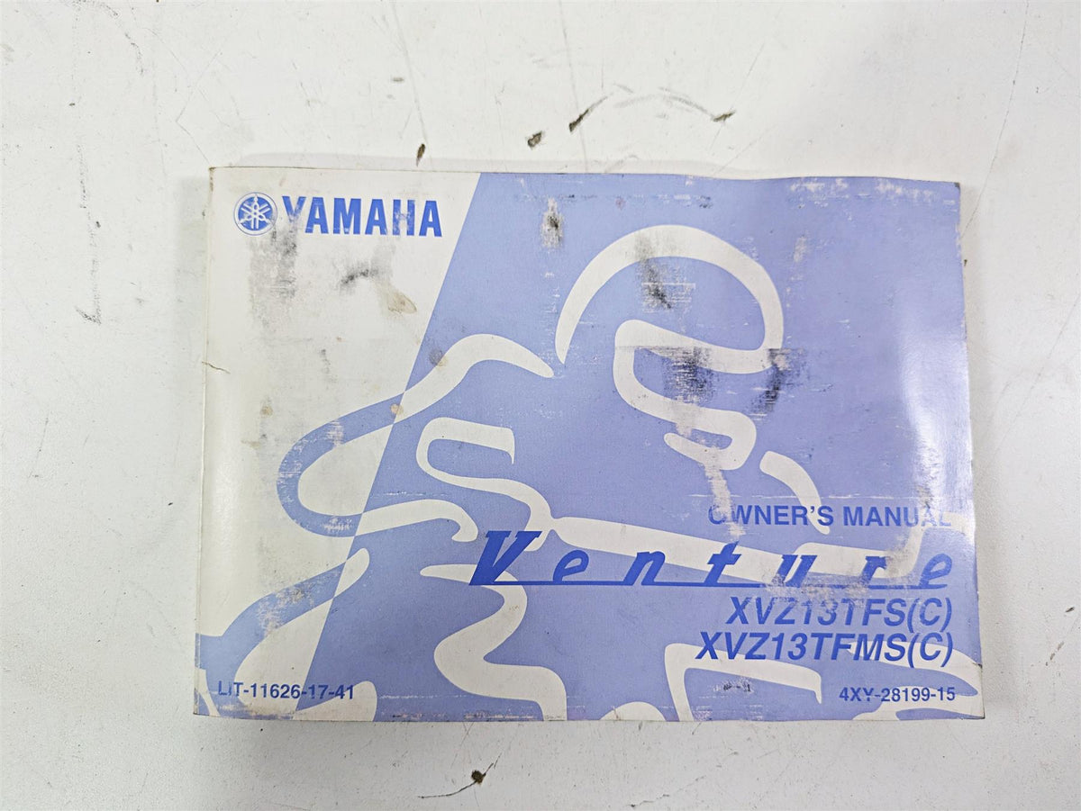 2004 Yamaha XVZ1300 Royal Star Oem Owners Manual Book 4XY-28199-15 {{ shop.shopifyCountryName }} - Mototech271