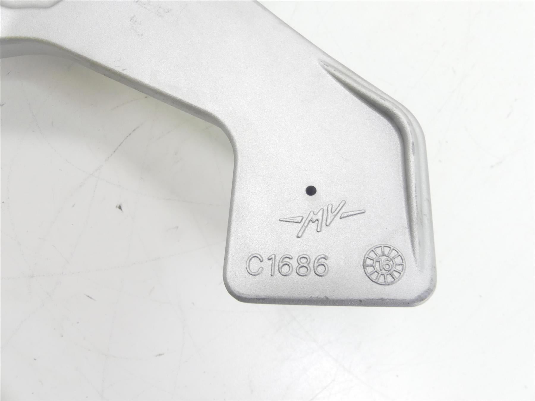 2018 Mv Agusta Brutale 800 RR Right Footpeg Foot Peg Mount Bracket Set 8AA0C1686 {{ shop.shopifyCountryName }} - Mototech271