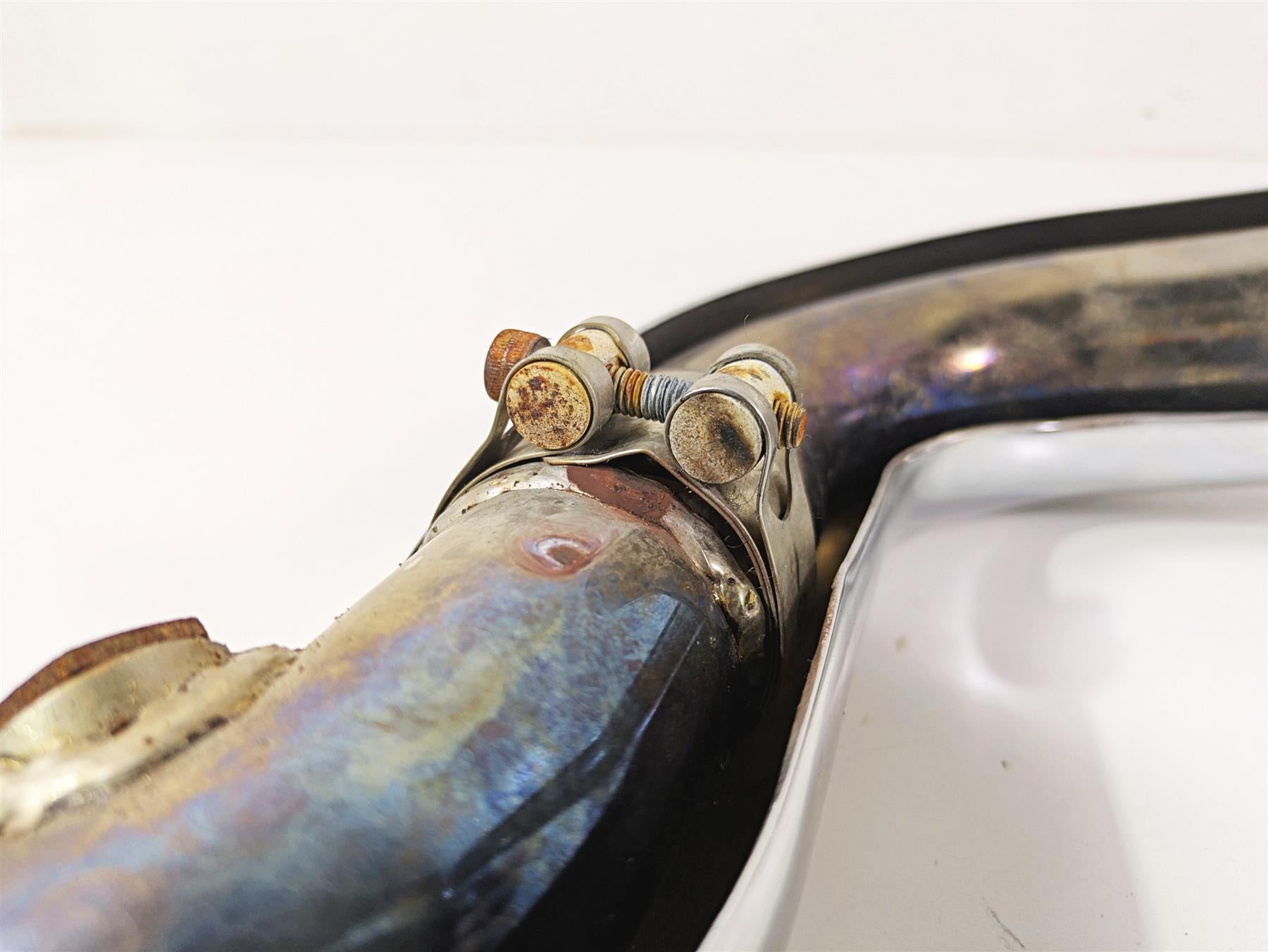 1998 Harley Touring FLHRCI Road King True Dual Fishtail Header Exhaust Set {{ shop.shopifyCountryName }} - Mototech271