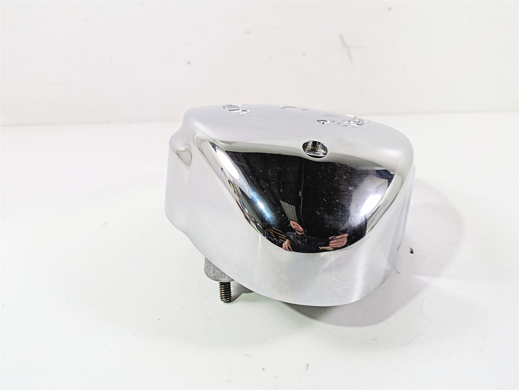 2008 Ultima Motorcycles Fat Bastard Chrome Air Box Intake Manifold & Cover {{ shop.shopifyCountryName }} - Mototech271