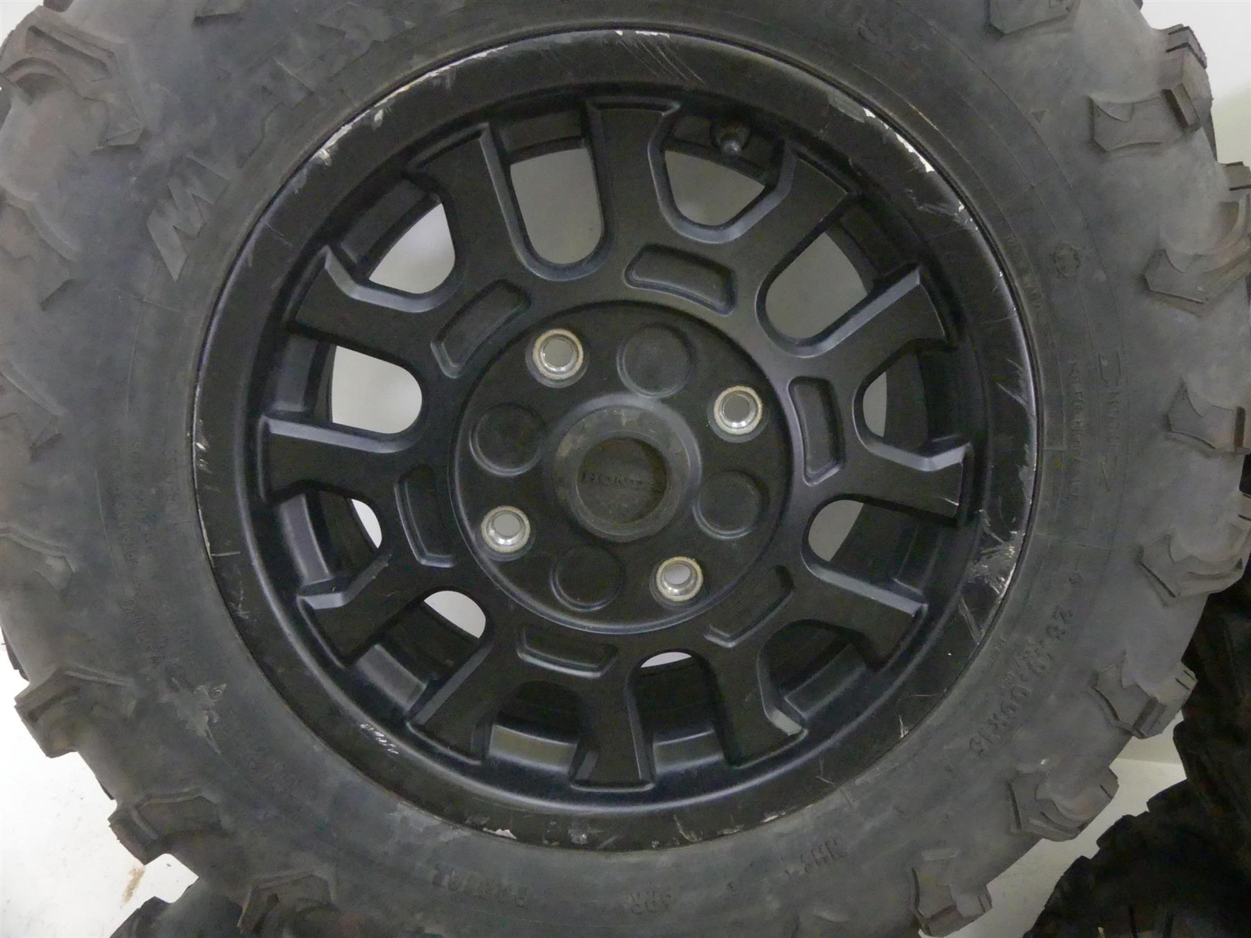 2019 Honda Talon SXS1000 S2R Maxxis Wheel Tire 15x6.5 15x8 Set 44650-HL6-A10 {{ shop.shopifyCountryName }} - Mototech271