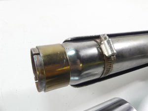 2009 Harley FXDL Dyna Low Rider Straight Shots Vance Hines Slip On Muffler 16823