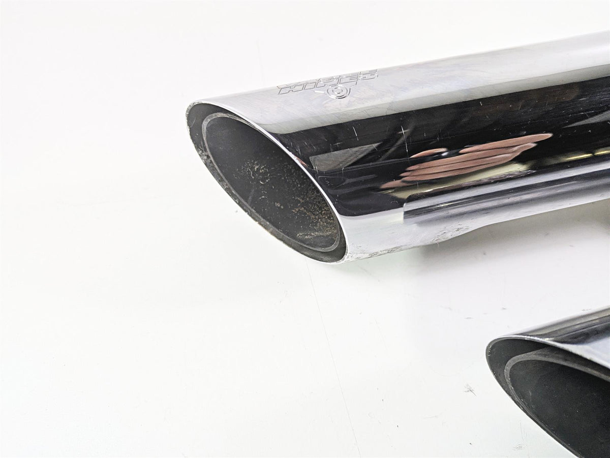 2014 Harley FLS Softail Slim Vance Hines Twin Slash 3" Slip On Muffler READ 16341 {{ shop.shopifyCountryName }} - Mototech271
