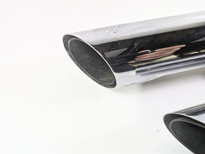 2014 Harley FLS Softail Slim Vance Hines Twin Slash 3" Slip On Muffler READ 16341