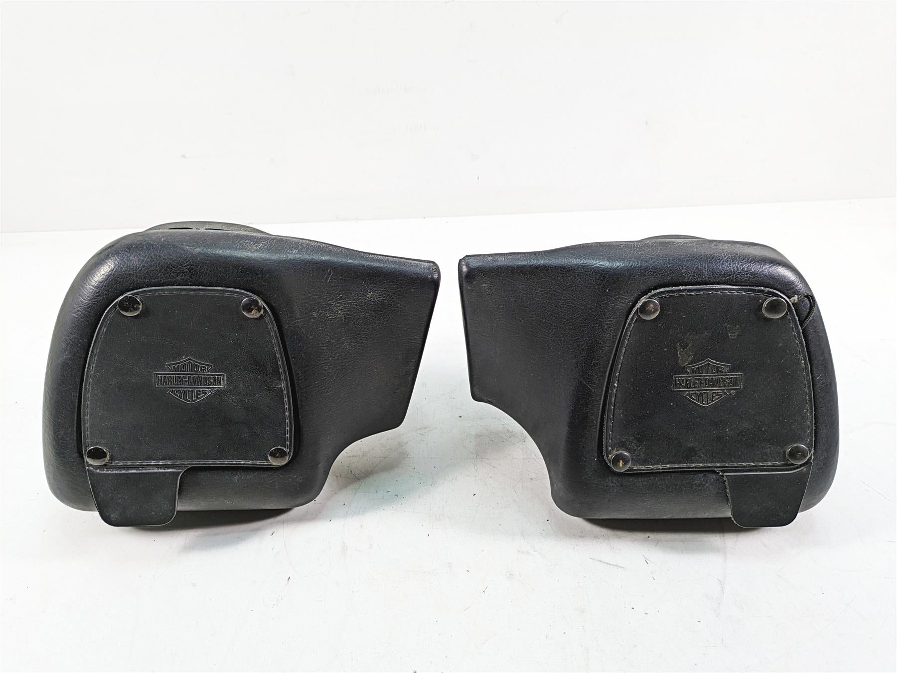 1999 Harley Touring FLHTC Electra Glide Leg Fairing Storage Box Set 58683-89B