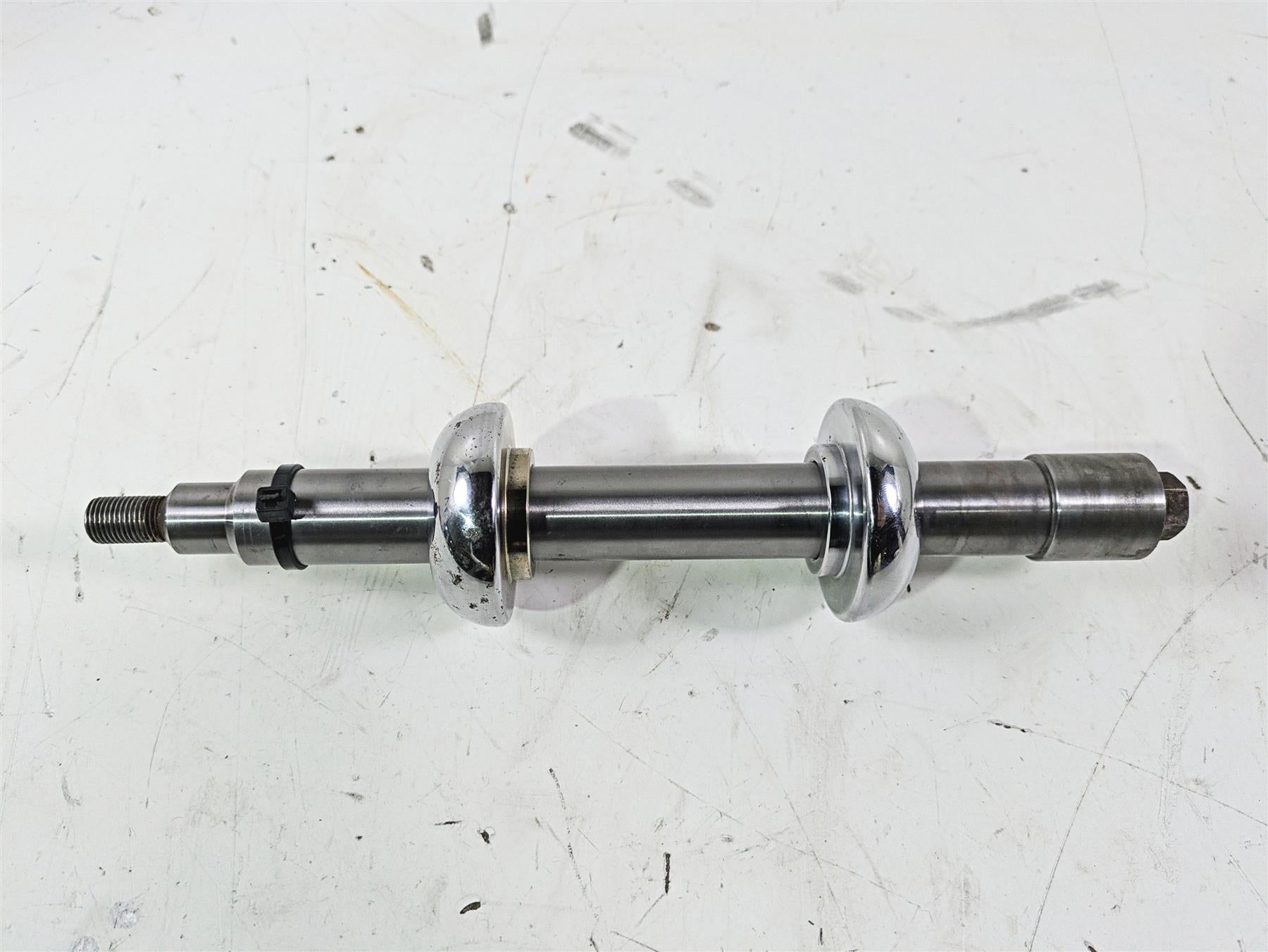 2007 Harley Touring FLHTCU SE CVO E-Glide Front Axle Wheel Spindle 1" 43364-00 {{ shop.shopifyCountryName }} - Mototech271