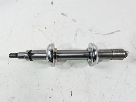 2007 Harley Touring FLHTCU SE CVO E-Glide Front Axle Wheel Spindle 1" 43364-00 {{ shop.shopifyCountryName }} - Mototech271