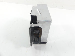 2003 Harley Dyna 100TH FXDL Low Rider Battery Box Stay & Chrome Cover 47132-97B | Mototech271