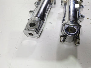2003 Harley Touring FLHTCUI E-Glide 100th Chrome Front Fork Legs 41mm 46495-02A | Mototech271