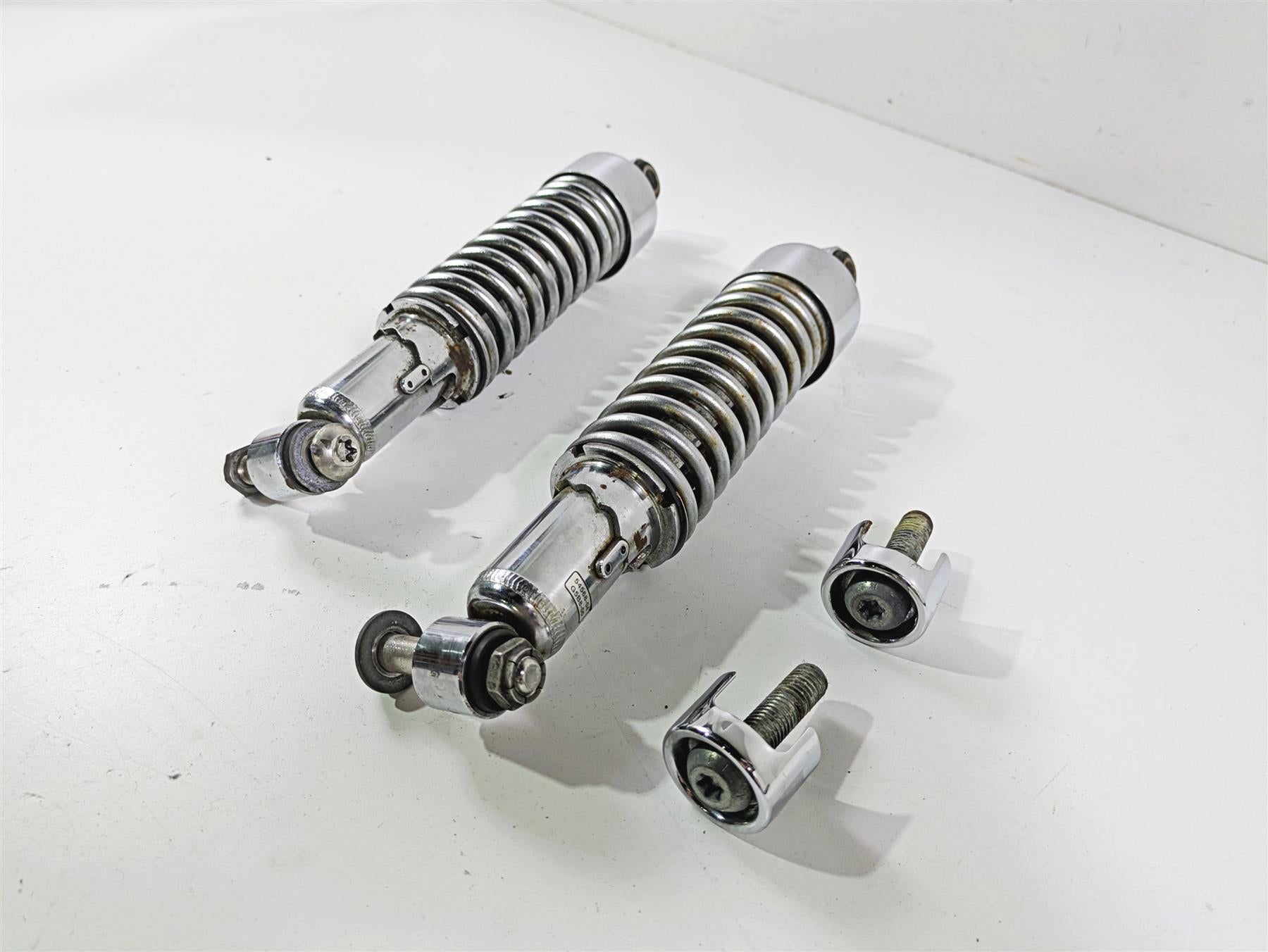 2007 Harley Sportster XL1200 C Rear Shock Damper Set 12" 54568-04 {{ shop.shopifyCountryName }} - Mototech271