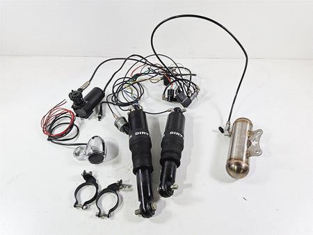 2015 Harley Touring FLTRUSE CVO Road Glide Dirty Air Rear Shock Ride System-Mototech271