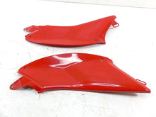 Load image into Gallery viewer, 2013 Ducati Diavel Red Fuel Tank Knee Side Cover Fairing Panels Set 48023172AA | Mototech271
