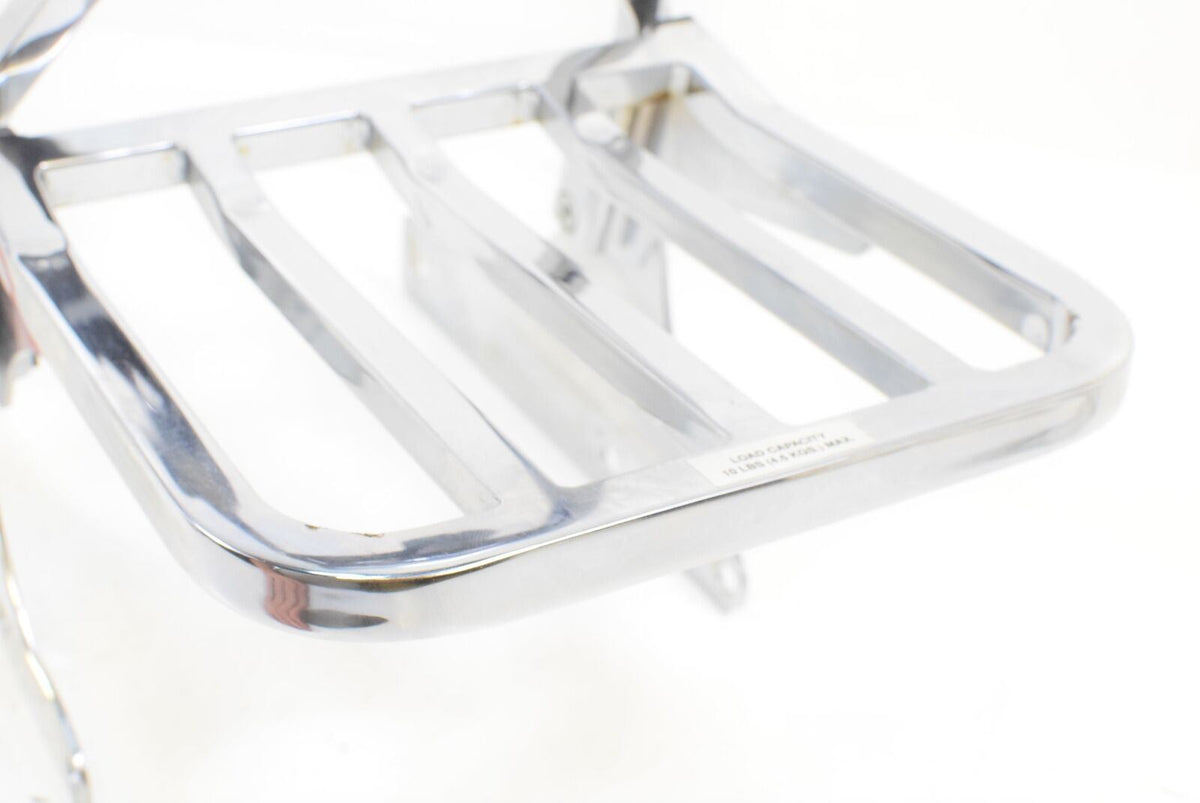 2011 Harley Softail FLSTC Heritage Classic Passenger Rear Back Rest Rack 19.5" {{ shop.shopifyCountryName }} - Mototech271
