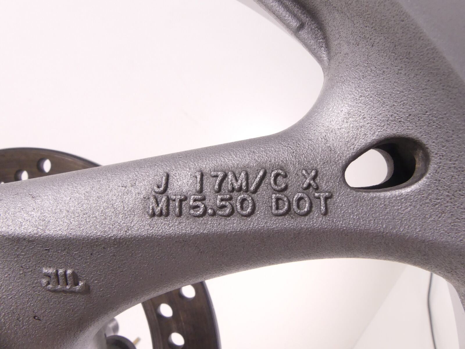 2018 Suzuki GSXR750 Straight Rear Enkei Wheel Rim 17x5.5 - Nice 64111-14J00-019 {{ shop.shopifyCountryName }} - Mototech271
