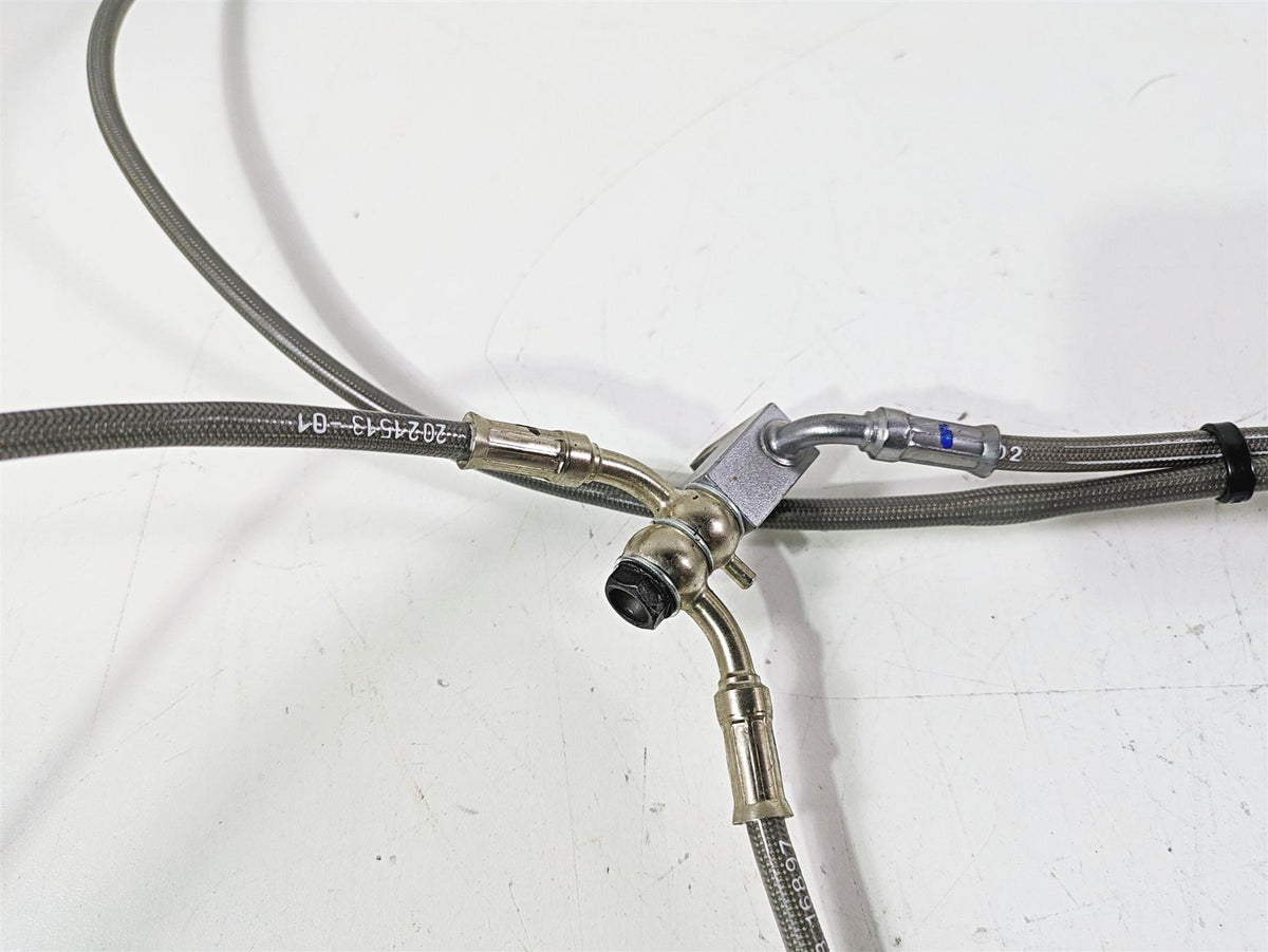2023 Triumph Street Triple 765 RS Front Abs Brake Line Hose Set T2021506 {{ shop.shopifyCountryName }} - Mototech271