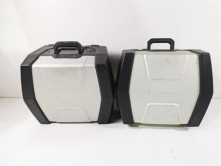 2013 Triumph Tiger 1215 Explorer Saddle Bag Pannier Saddlebag Set T9500758 {{ shop.shopifyCountryName }} - Mototech271