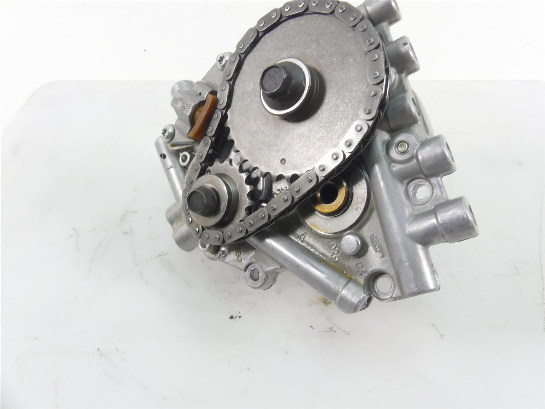 2011 Harley Touring FLTRU Road Glide Camshaft Cam Plate + Oil Pump Set 25355-06A {{ shop.shopifyCountryName }} - Mototech271