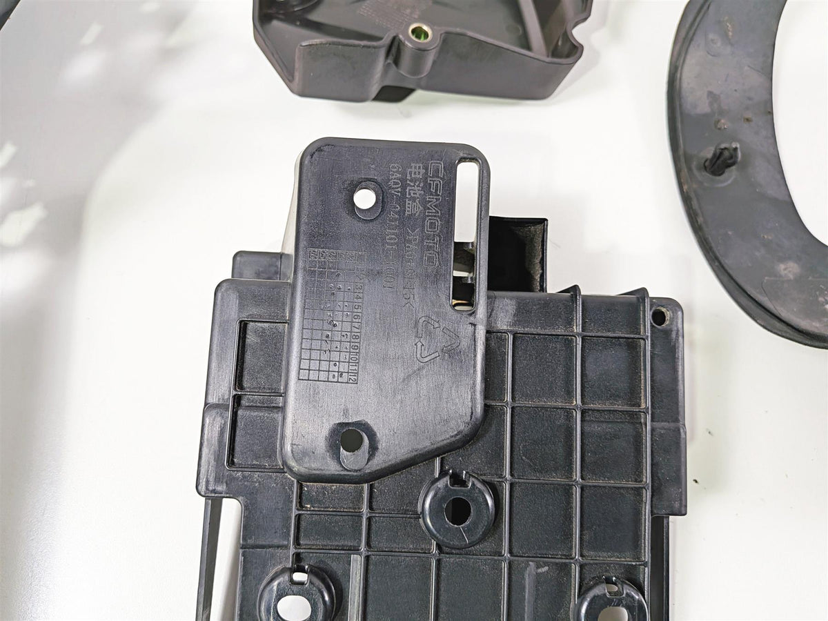 2025 CFMoto 450 SS Black Fairing Infill Cover Set 6AQV-040902-1003 {{ shop.shopifyCountryName }} - Mototech271