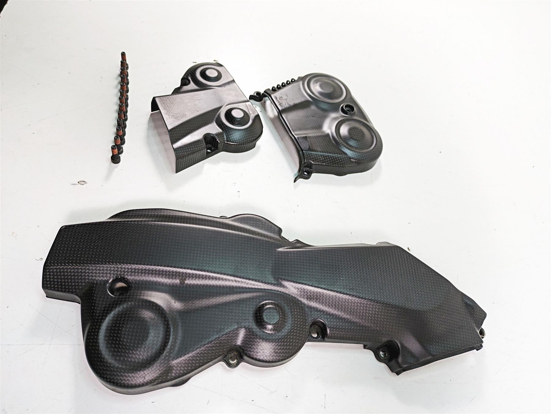 2020 Ducati Hypermotard 950 SP Carbon Fiber Timing Cover Fairing Set 24511781A {{ shop.shopifyCountryName }} - Mototech271