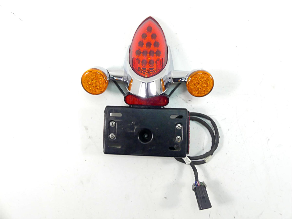 2019 Indian Chieftain Classic Rear Taillight Blinker Plate Holder Set 2412442 {{ shop.shopifyCountryName }} - Mototech271