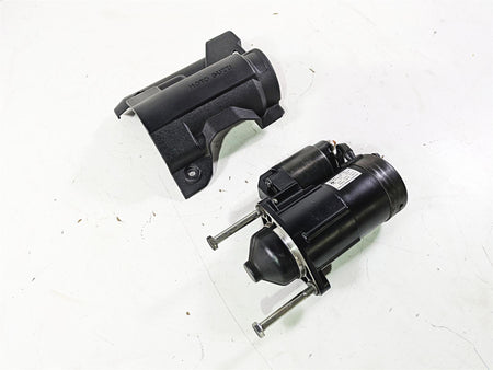 2016 Moto Guzzi Stelvio 1200 8V NTX Engine Starter Motor & Cover GU05730730 {{ shop.shopifyCountryName }} - Mototech271