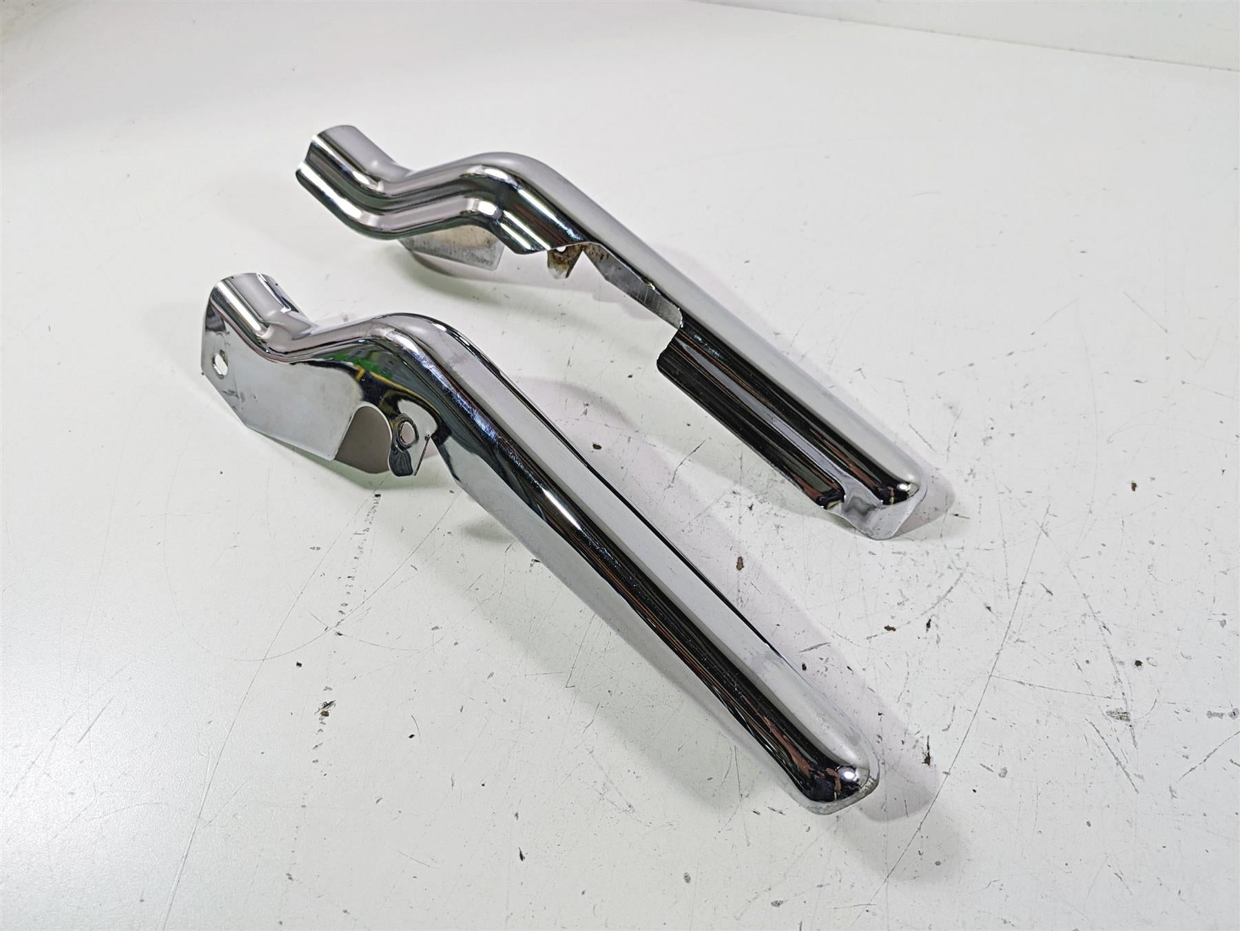 2003 Harley Touring FLHTCUI 100TH E-Glide Rear Frame Chrome Struts 47504-97 {{ shop.shopifyCountryName }} - Mototech271