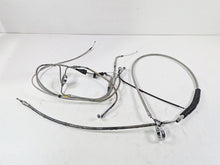 Load image into Gallery viewer, 2001 Harley Touring FLHX Street Glide Brake Line Throttle Body Cable &amp; Clutch Line 14&quot; Tall Bars
