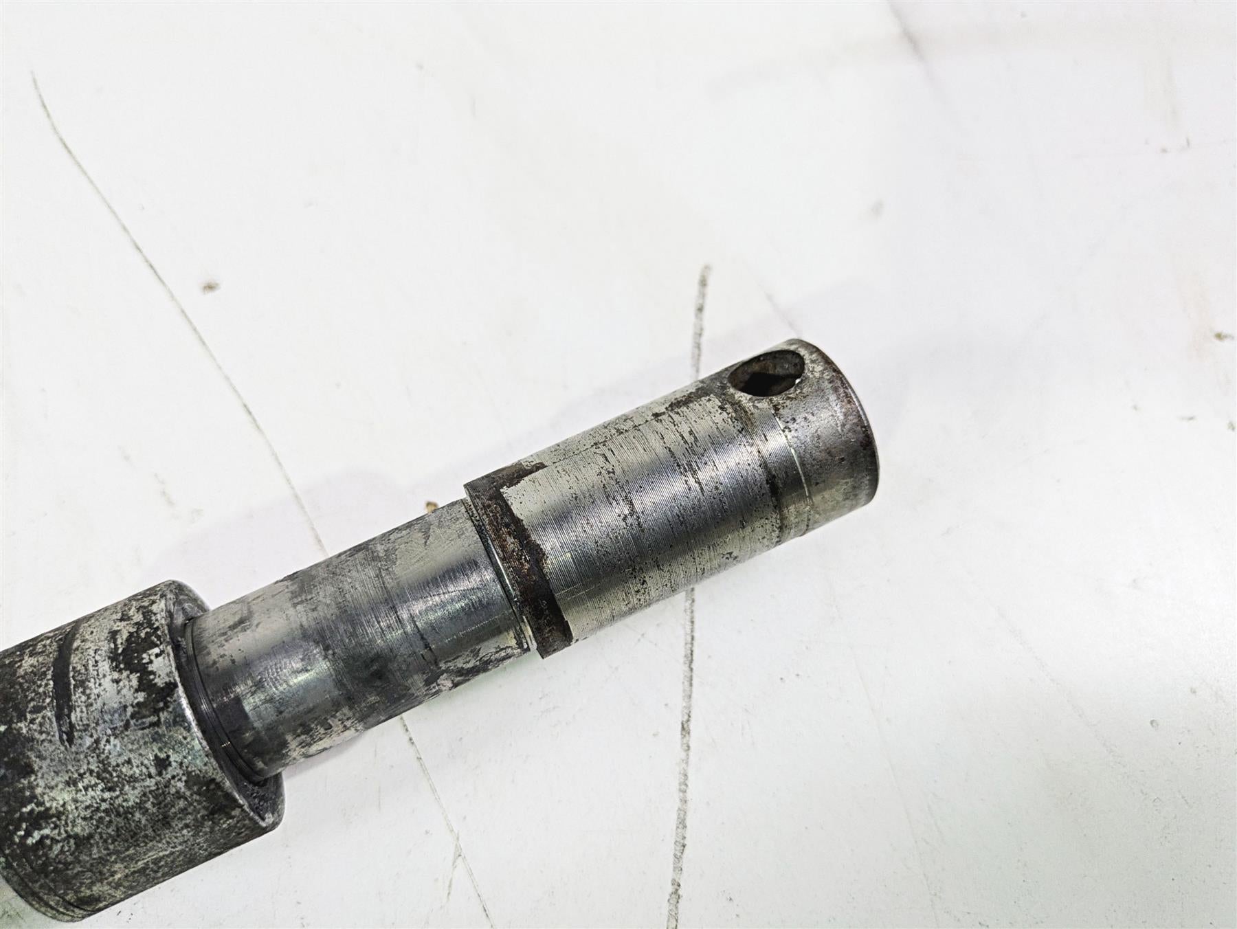 2008 Harley FLSTC 105TH Softail Heritage Front Axle Wheel Spindle 41545-07A {{ shop.shopifyCountryName }} - Mototech271