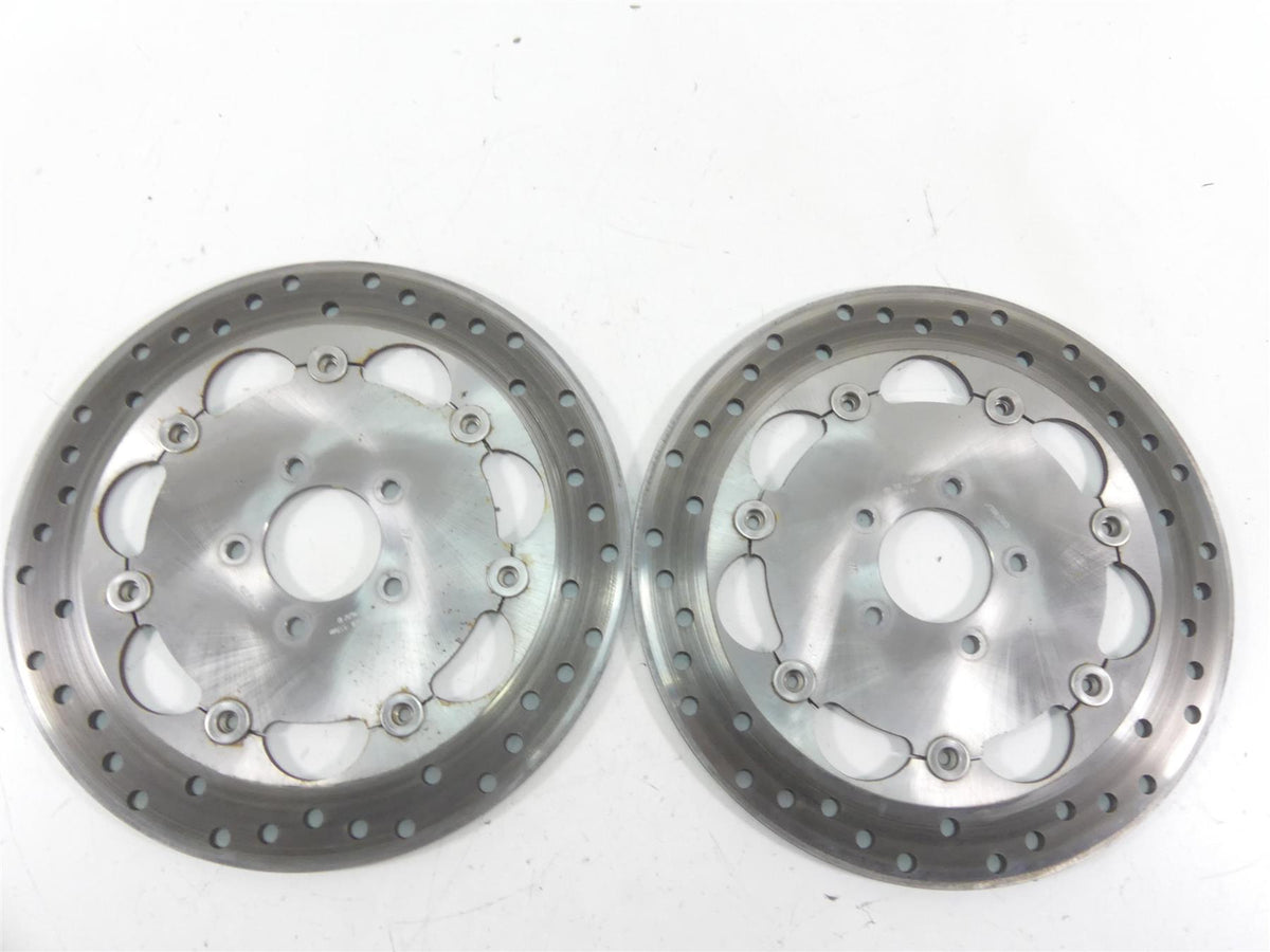 2015 Harley FXDF Dyna Fat Bob Front Brake Rotor Disc Set 46717-10 {{ shop.shopifyCountryName }} - Mototech271