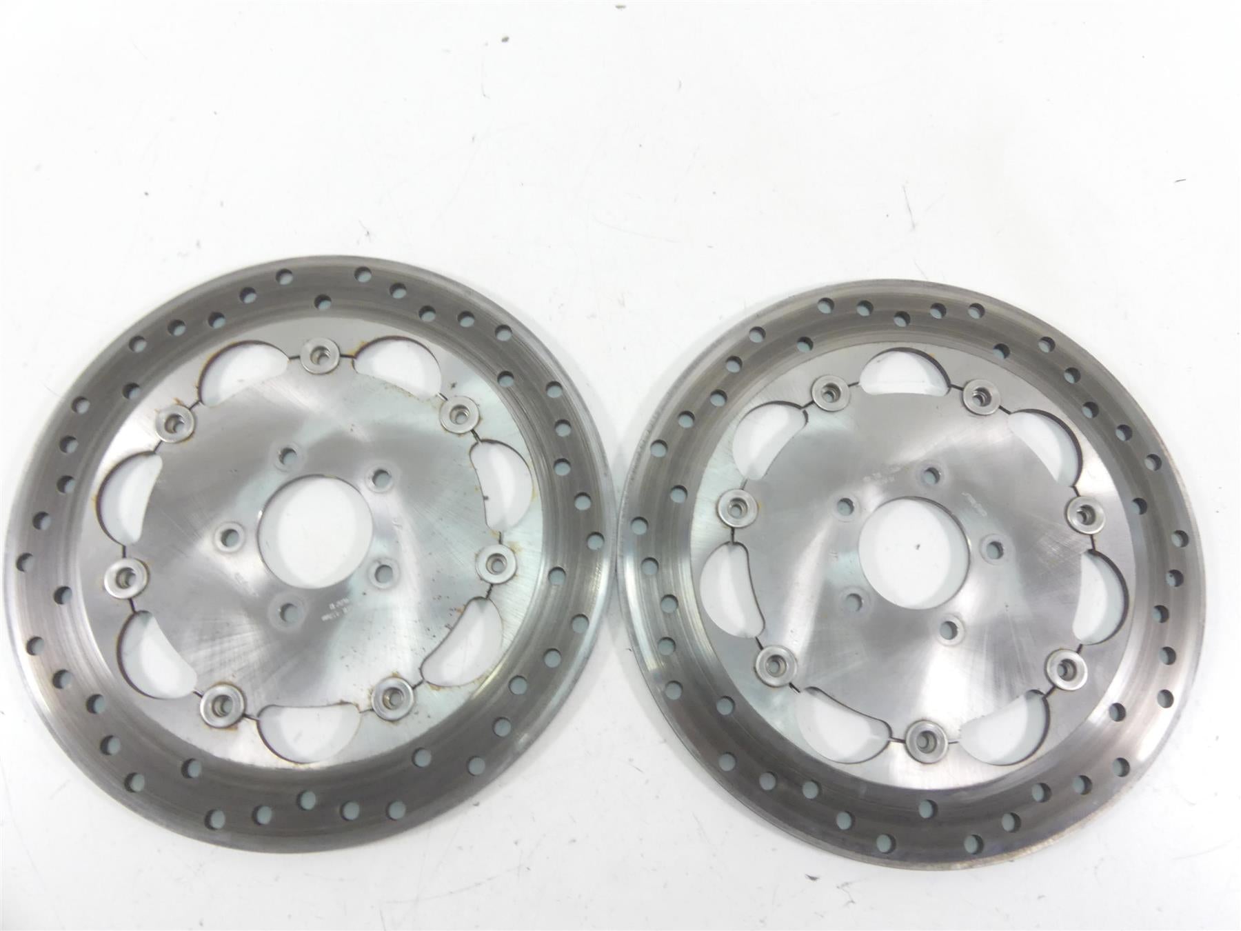 2015 Harley FXDF Dyna Fat Bob Front Brake Rotor Disc Set 46717-10 {{ shop.shopifyCountryName }} - Mototech271