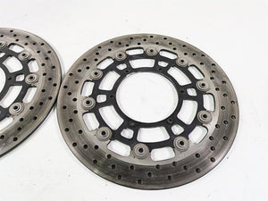 2017 BMW F800GS Adv K75 Front Brake Disc Rotor Set 300Mm 34117713131
