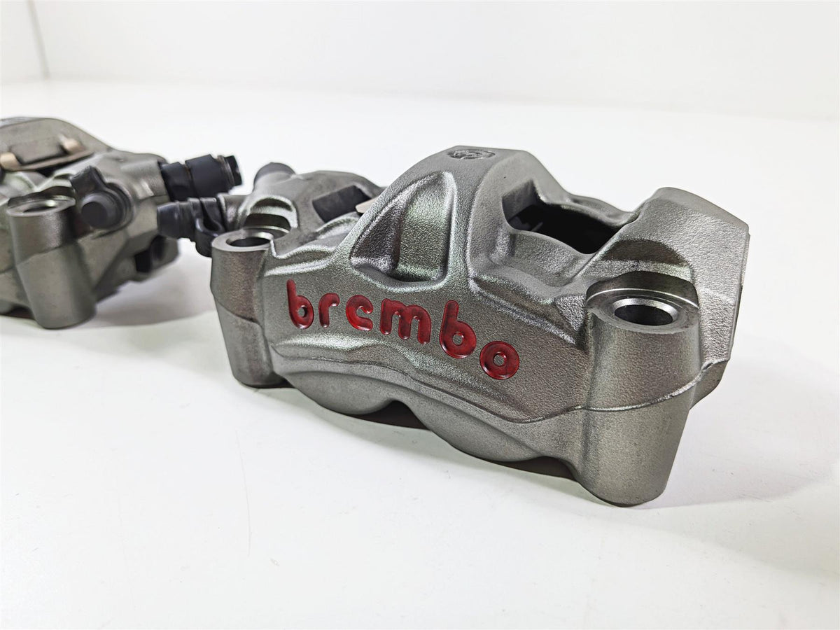 2017 Ducati Panigale 1299 Front Brembo Brake Caliper Set M50 100mm 61041382A-Mototech271