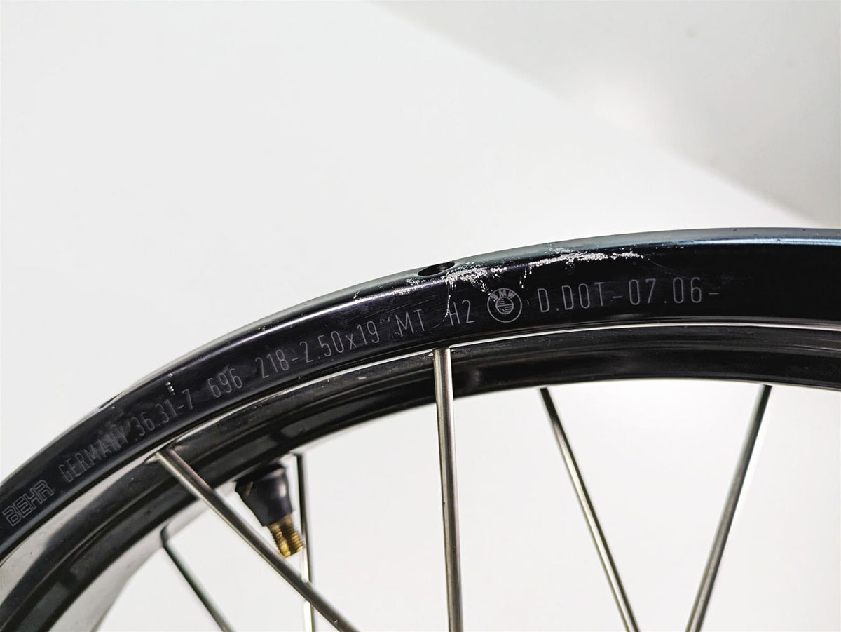 2007 BMW R1200GS K255 Adv 19x2.5 Front Wheel Spoke Rim 36317710866 36317696218 {{ shop.shopifyCountryName }} - Mototech271