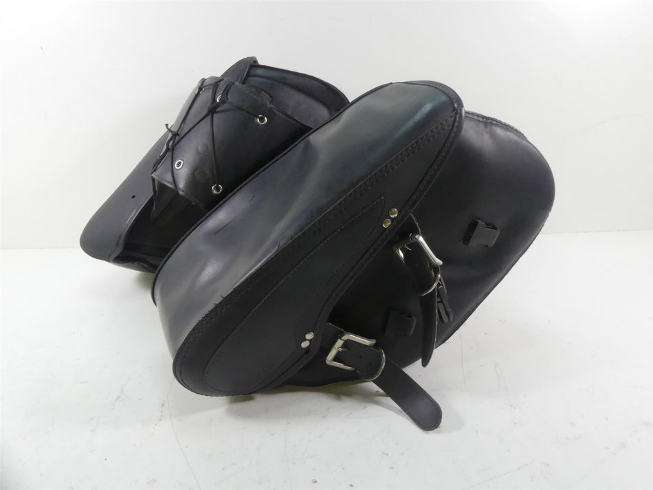 1995 Harley Dyna FXDL Low Rider Aftermarked Saddlebag Saddle Bag Set {{ shop.shopifyCountryName }} - Mototech271