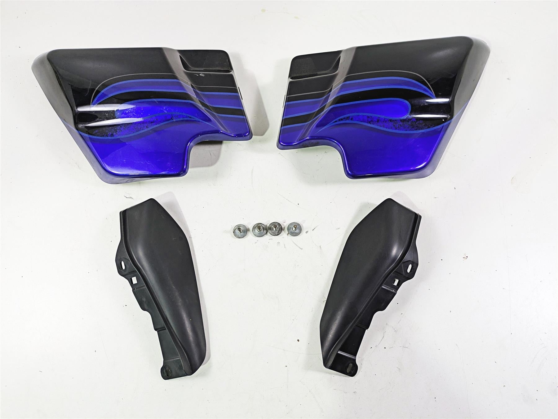 2011 Harley Touring FLHTCUSE CVO E-Glide Side Cover Twilight Blue 66048-09A {{ shop.shopifyCountryName }} - Mototech271