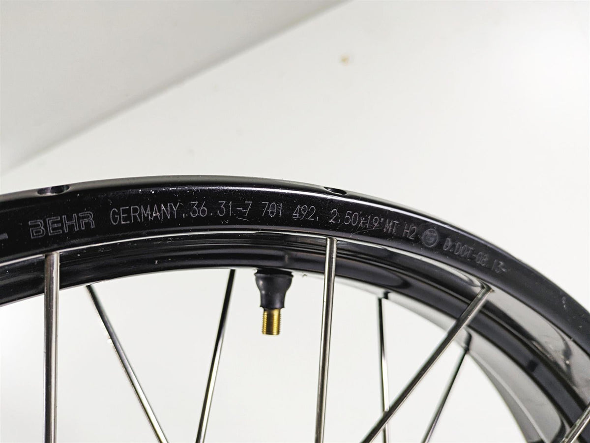 2006 BMW R1200GS K255 Adv Straight 19x2.5 Front Wheel Spoke Rim 36317710866 {{ shop.shopifyCountryName }} - Mototech271