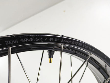 2006 BMW R1200GS K255 Adv Straight 19x2.5 Front Wheel Spoke Rim 36317710866 {{ shop.shopifyCountryName }} - Mototech271