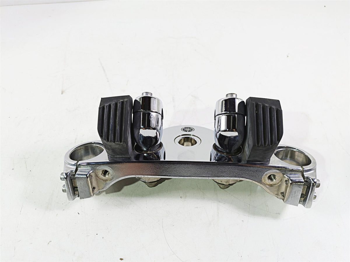 2008 Yamaha XVZ1300 Royal Star Upper Chrome Triple Tree Riser Set 4XY-W2341-00 {{ shop.shopifyCountryName }} - Mototech271