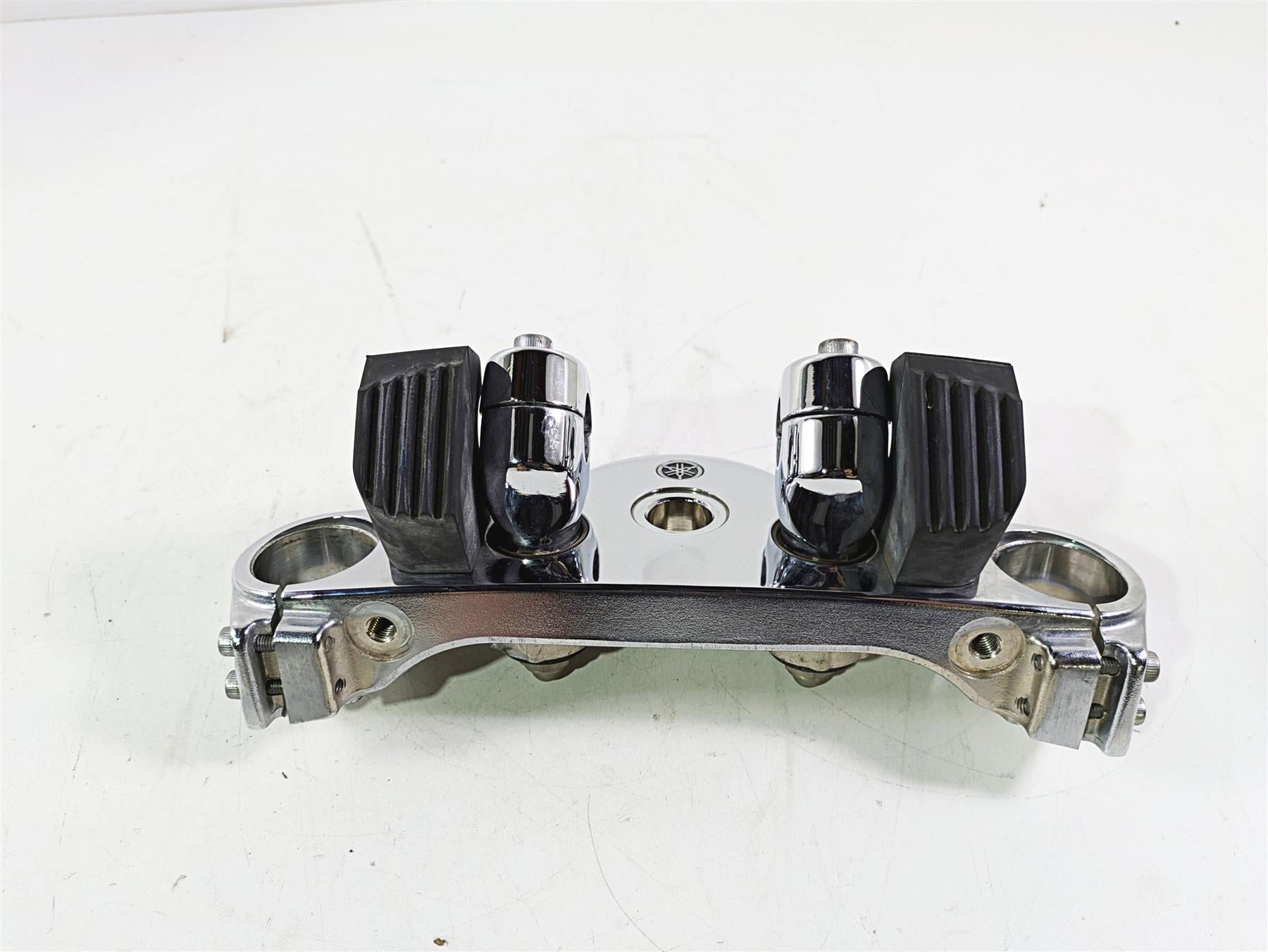 2008 Yamaha XVZ1300 Royal Star Upper Chrome Triple Tree Riser Set 4XY-W2341-00 {{ shop.shopifyCountryName }} - Mototech271