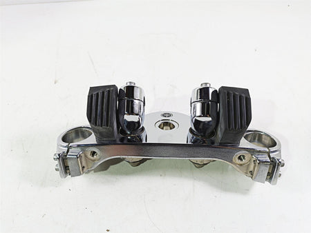 2008 Yamaha XVZ1300 Royal Star Upper Chrome Triple Tree Riser Set 4XY-W2341-00 {{ shop.shopifyCountryName }} - Mototech271