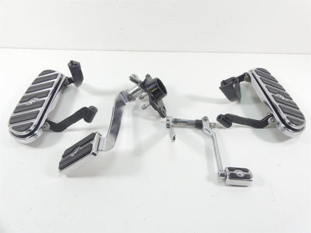 2010 Harley Touring FLHX Street Glide Willie G Skull Front Chrome Floor Boards {{ shop.shopifyCountryName }} - Mototech271
