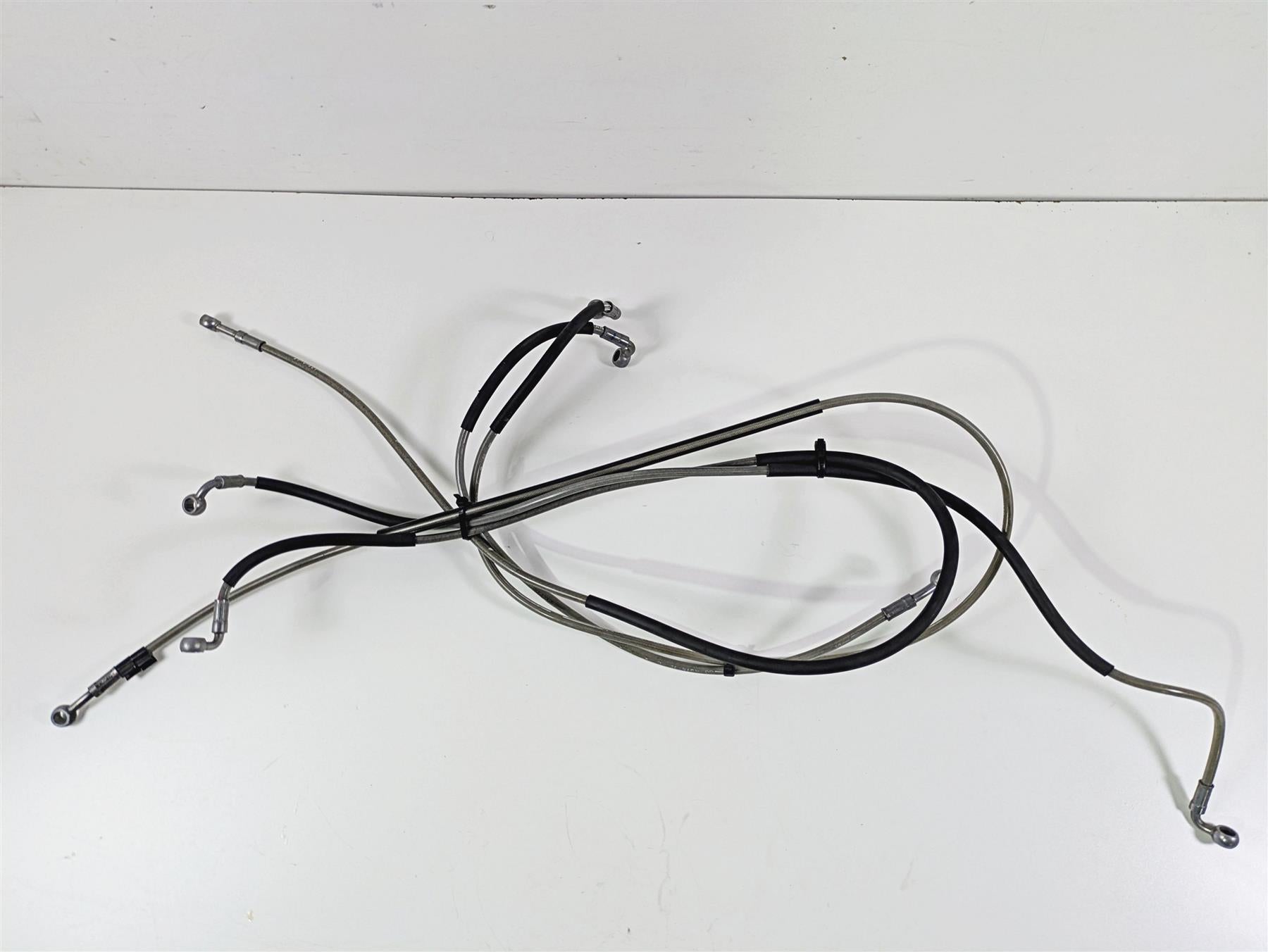 2016 Zero Motorcycles S 9.8 Front Rear Abs Brake Line Hose Set 25-07825